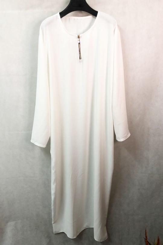 Abaya Femme Bleu jean imod IM155 Efashion Paris