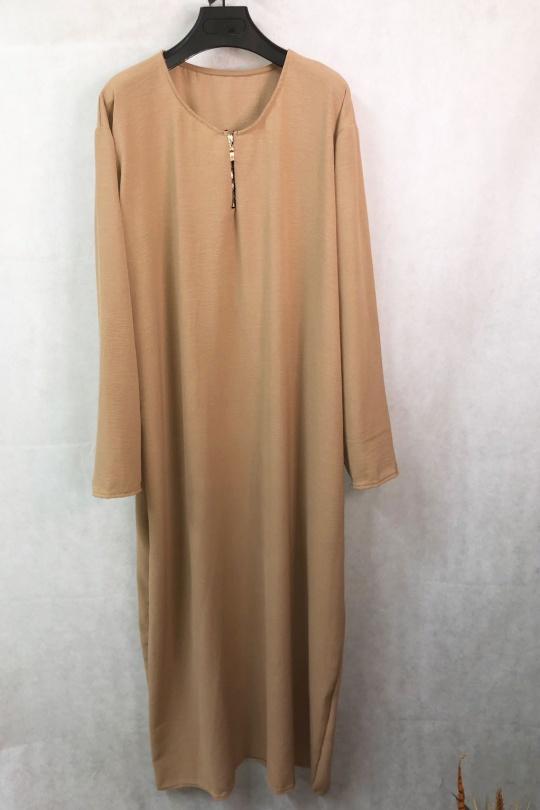 Abaya Femme Bleu jean imod IM155 Efashion Paris