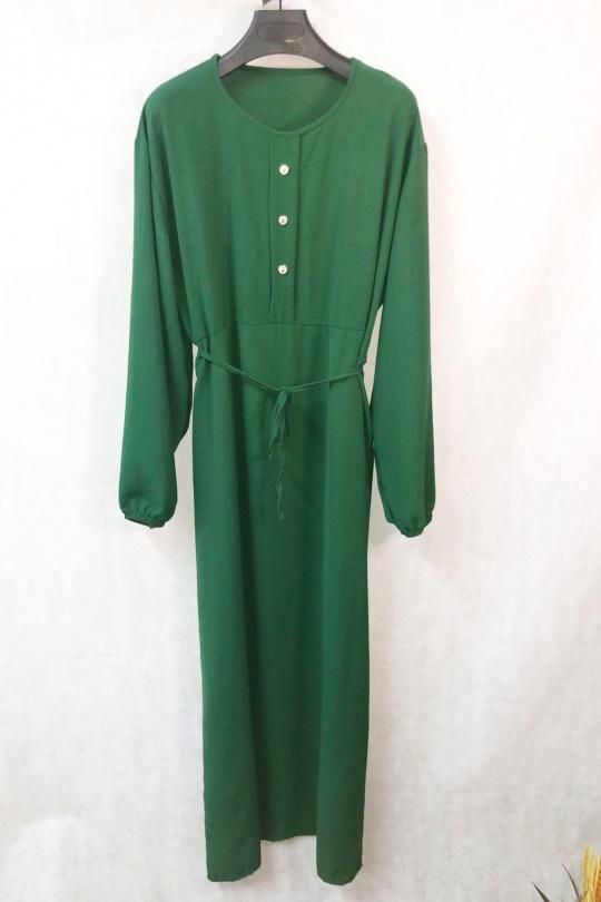 Robes longues Femme Vert sapin imod IM161 Efashion Paris