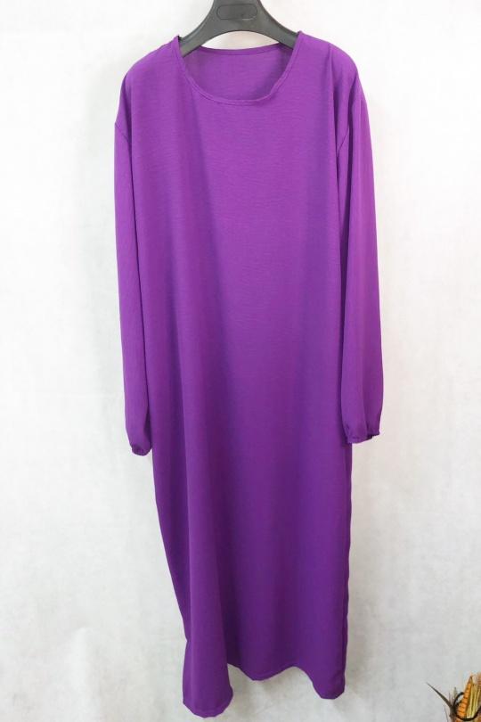 Abaya Femme Violet imod IM153 Efashion Paris