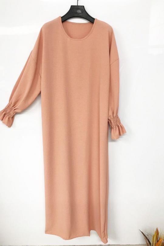 Abaya Femme Vert clair imod IM57-JAZZ Efashion Paris