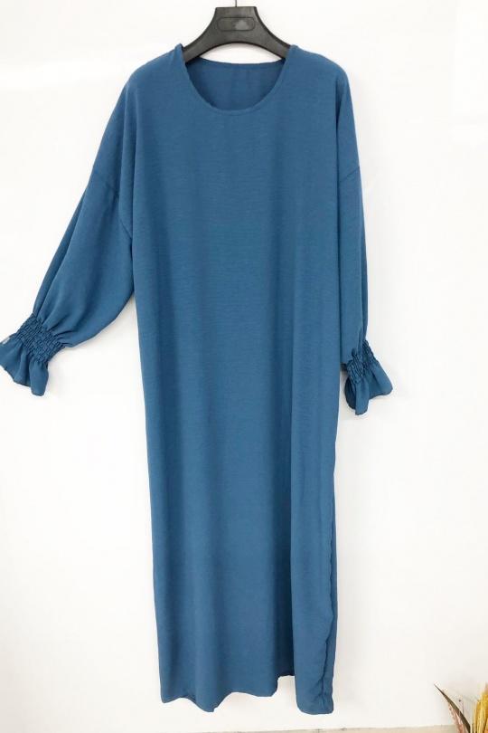 Abaya Femme Vert clair imod IM57-JAZZ Efashion Paris