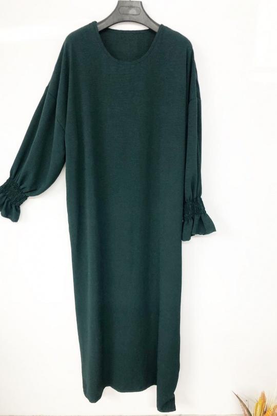 Abaya Femme Vert clair imod IM57-JAZZ Efashion Paris