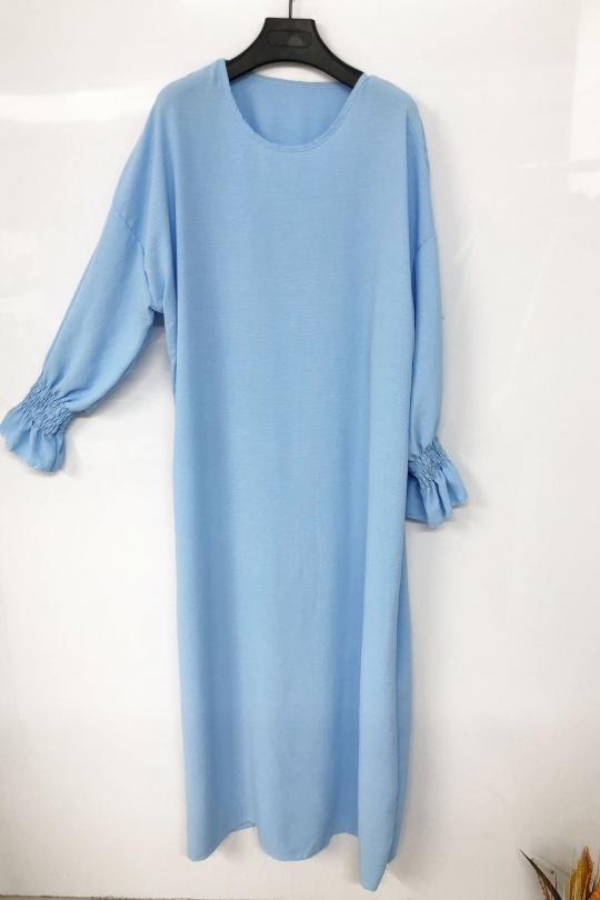 Abaya Femme Vert clair imod IM57-JAZZ Efashion Paris