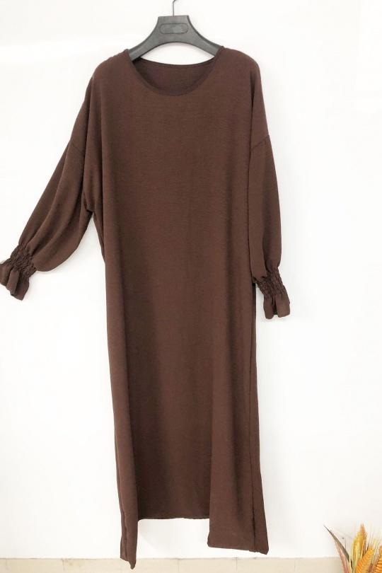 Abaya Femme Vert clair imod IM57-JAZZ Efashion Paris