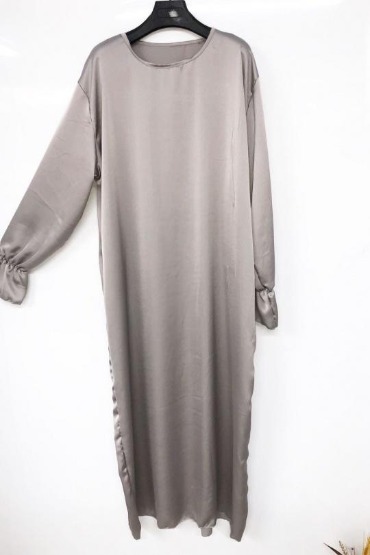 Abaya Femme Bordeaux imod IM332 Efashion Paris