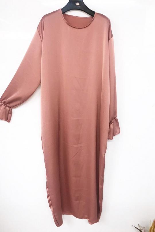 Abaya Femme Bordeaux imod IM332 Efashion Paris