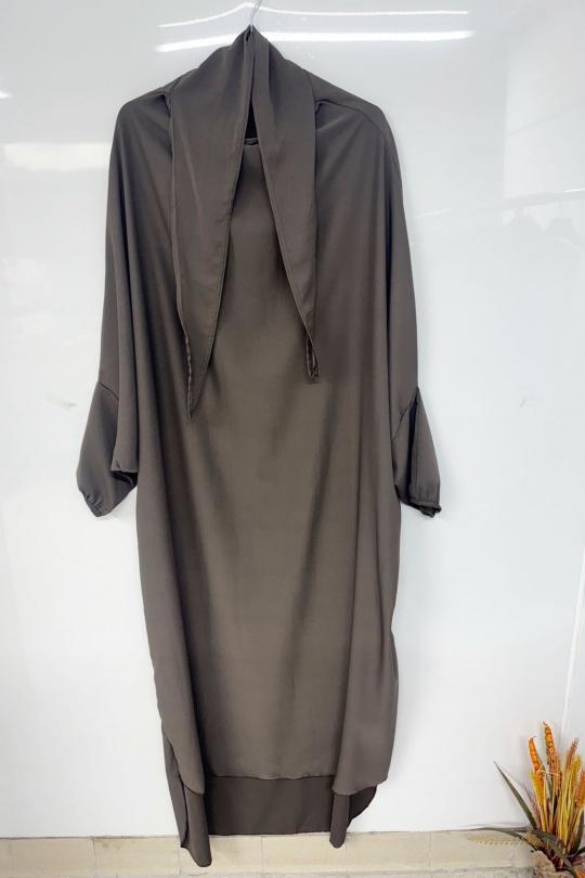 Abaya Femme Kaki imod IM537 Efashion Paris