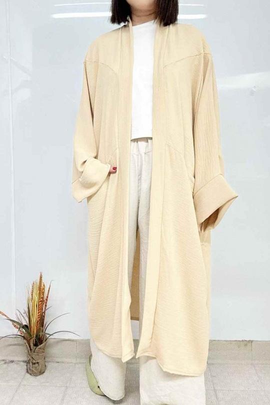 Cardigan Donna Beige imod IM573 Efashion Paris