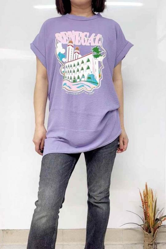 Tunics Women Lilac imod IM578 Efashion Paris