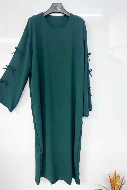 Abaya Femme Kaki imod IM583 Efashion Paris