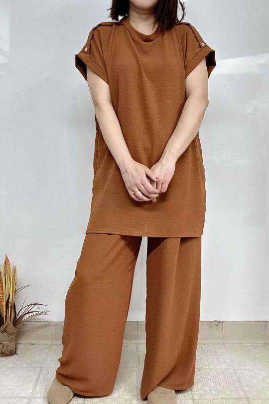 Ensembles Femme Brun imod IM588 Efashion Paris