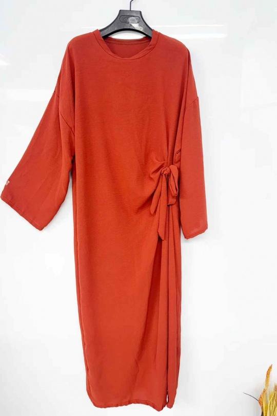 Abaya Femme Rouille imod IM590 Efashion Paris