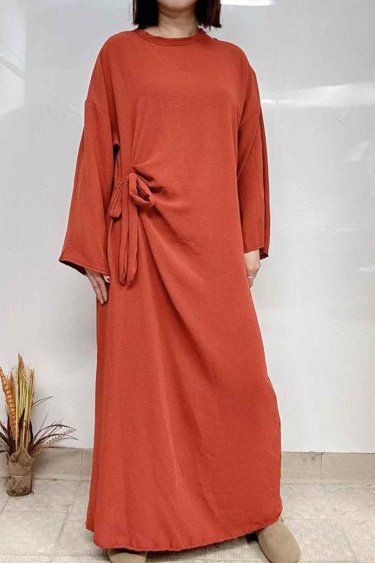 Abaya Femme Rouille imod IM590 Efashion Paris