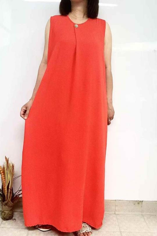 Robes longues Femme Rouge imod IM607 Efashion Paris