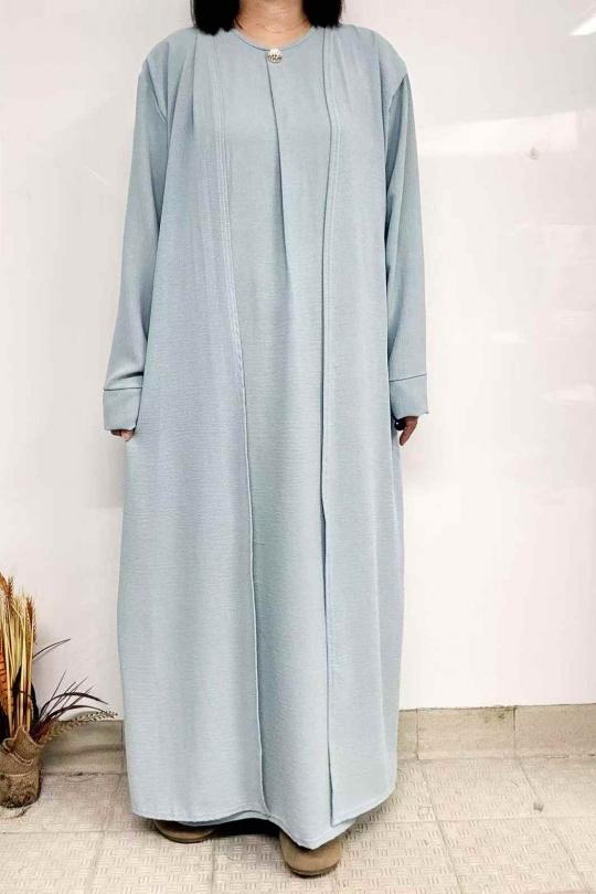 Robes longues Femme Bleu clair imod IM613 Efashion Paris