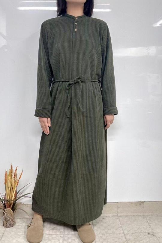 Robes longues Femme Kaki imod IM770 Efashion Paris