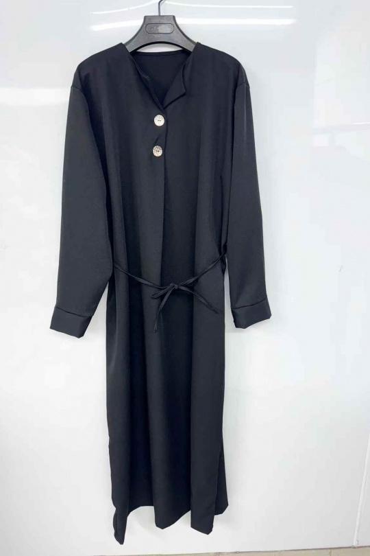 Abaya Femme Bleu canard imod IM775 Efashion Paris