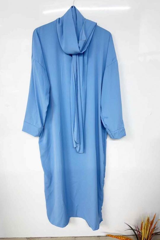 Abaya Femme Marron imod IM937 Efashion Paris