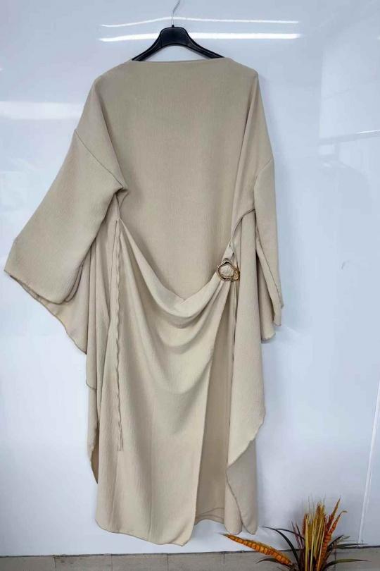 Abaya Femme Kaki imod IM958 Efashion Paris