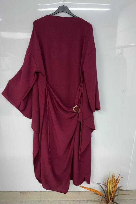 Abaya Femme Kaki imod IM958 Efashion Paris