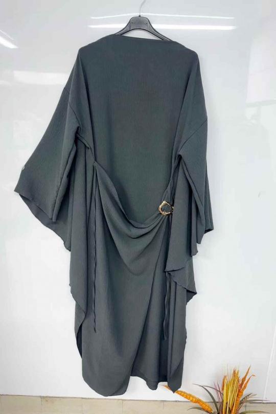 Abaya Femme Kaki imod IM958 Efashion Paris