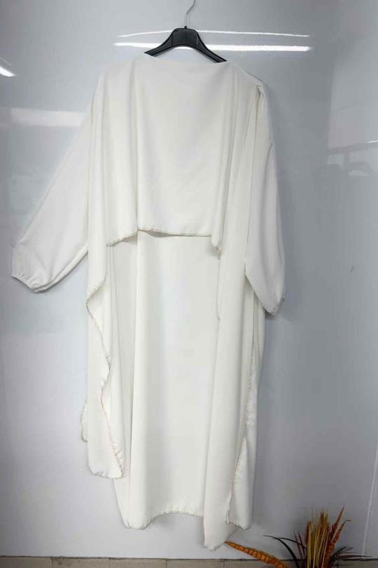 Abaya Femme Noir imod IM959 Efashion Paris