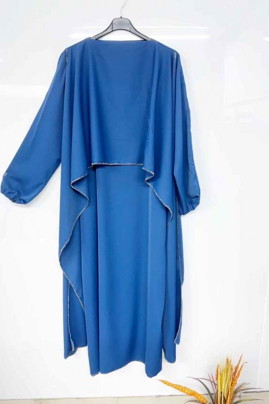 Abaya Femme Noir imod IM959 Efashion Paris