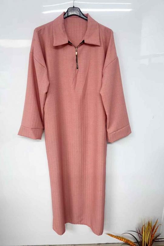 Abaya Femme Rose imod IM967 Efashion Paris