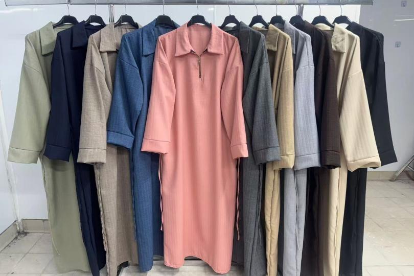 Abaya Femme Rose imod IM967 Efashion Paris