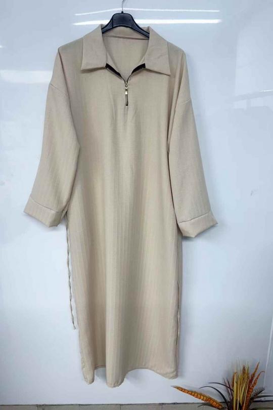Abaya Femme Rose imod IM967 Efashion Paris