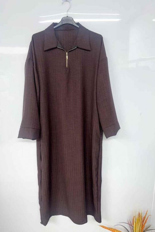 Abaya Femme Rose imod IM967 Efashion Paris