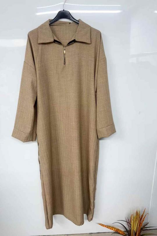 Abaya Femme Rose imod IM967 Efashion Paris