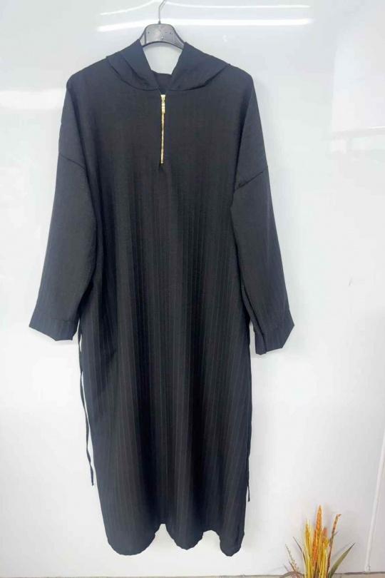 Abaya Femme Bleu jean imod IM968 Efashion Paris