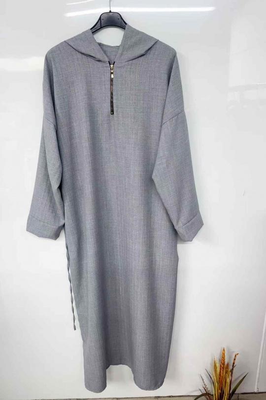 Abaya Femme Bleu jean imod IM968 Efashion Paris