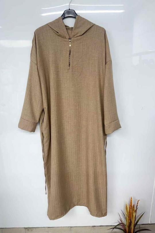 Abaya Femme Bleu jean imod IM968 Efashion Paris