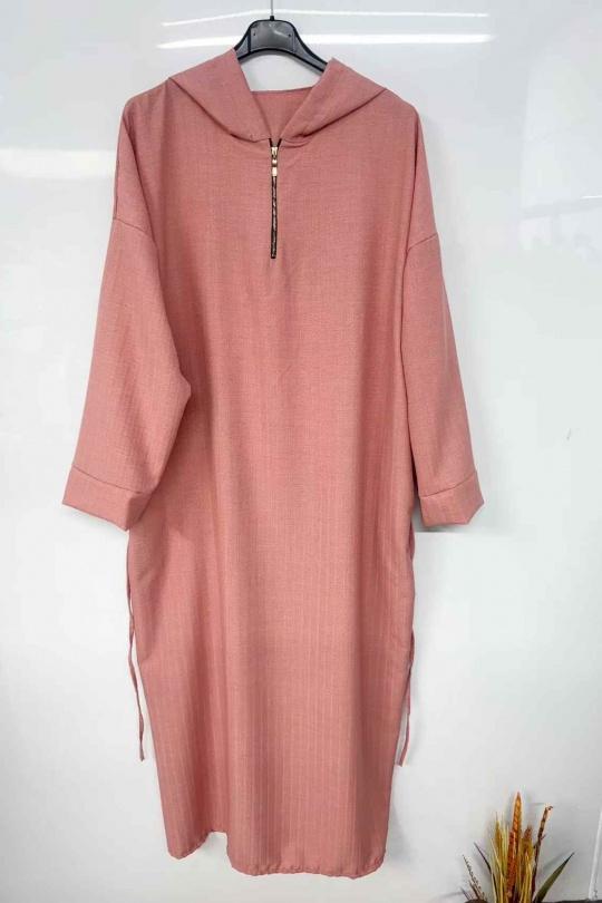 Abaya Femme Bleu jean imod IM968 Efashion Paris