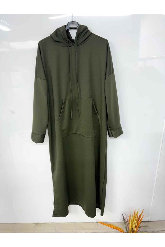 Abaya Femme Taupe imod IM980 Efashion Paris