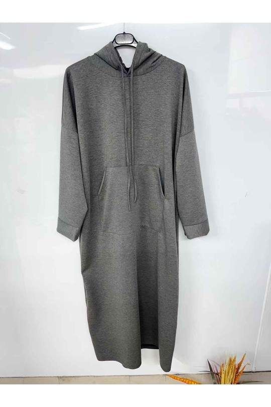 Abaya Femme Taupe imod IM980 Efashion Paris