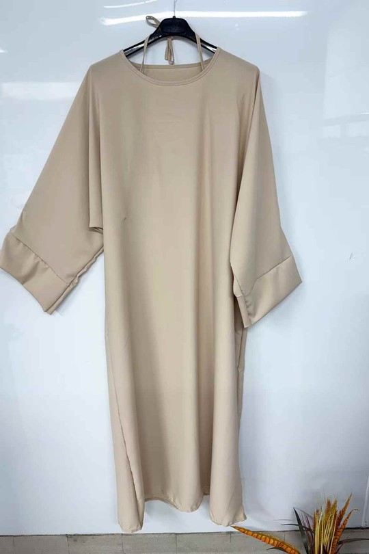 Abaya Femme Marron imod IM983 Efashion Paris