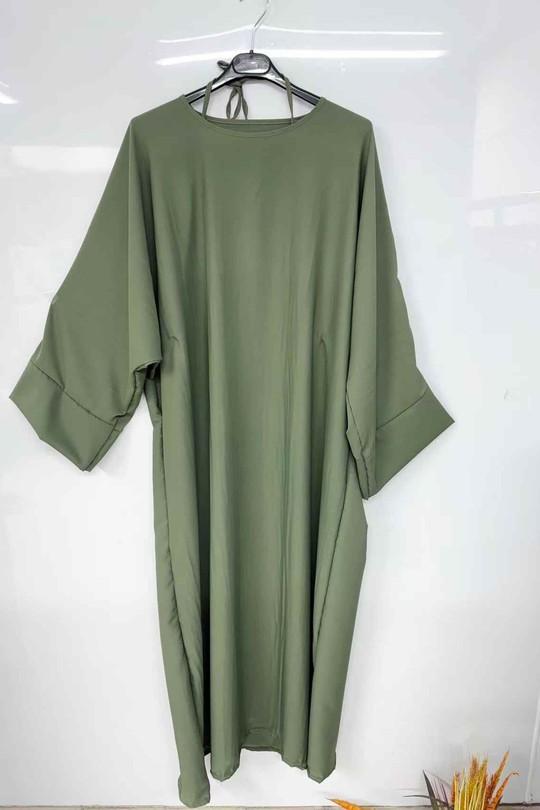 Abaya Femme Marron imod IM983 Efashion Paris