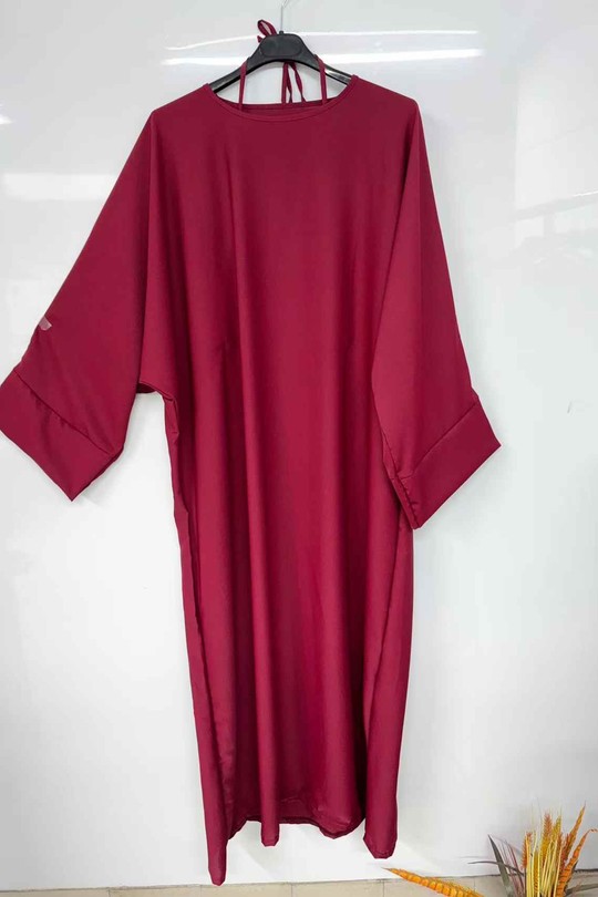 Abaya Femme Marron imod IM983 Efashion Paris