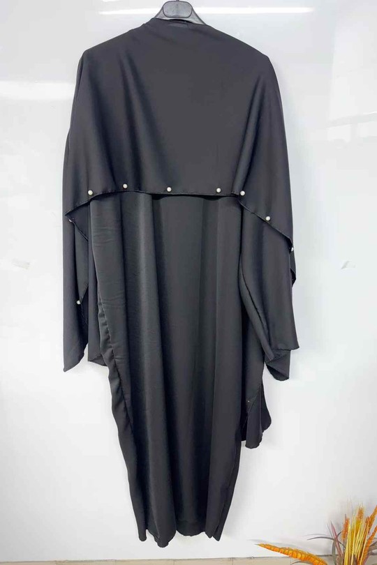 Abaya Femme Bordeaux imod IM992 Efashion Paris