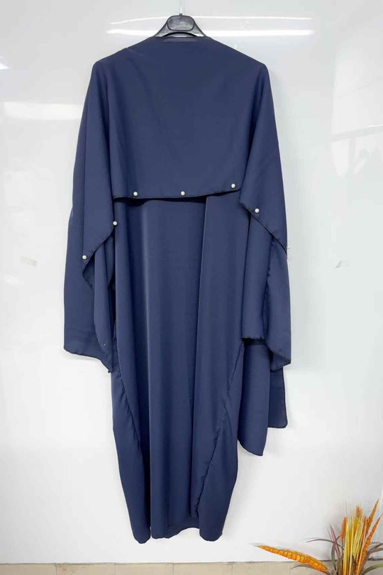 Abaya Femme Bordeaux imod IM992 Efashion Paris