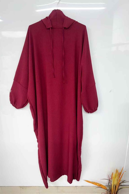 Abaya Femme Gris clair imod IM993 Efashion Paris
