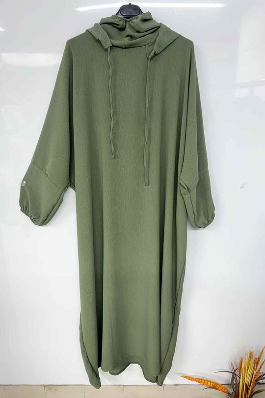 Abaya Femme Gris clair imod IM993 Efashion Paris