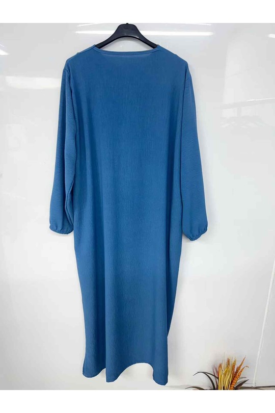 Abaya Femme Bleu jean imod IM998 Efashion Paris