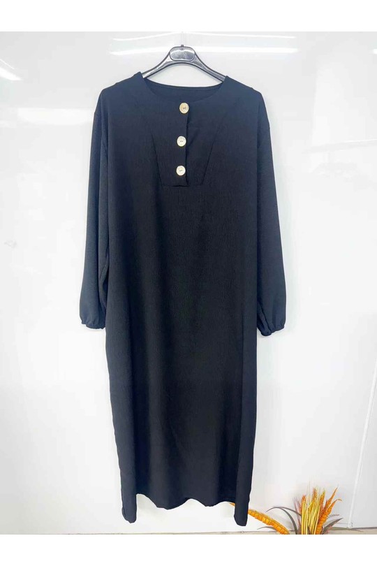 Abaya Femme Bleu jean imod IM998 Efashion Paris