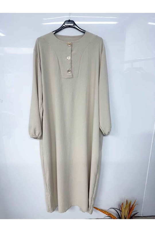 Abaya Femme Bleu jean imod IM998 Efashion Paris