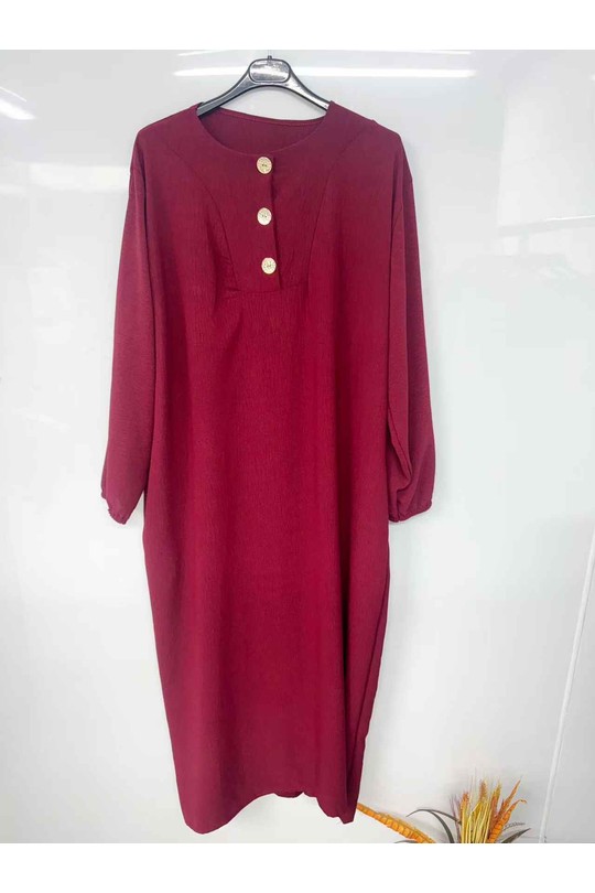 Abaya Femme Bleu jean imod IM998 Efashion Paris